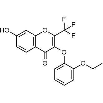 3-(2-Ethoxyphenoxy)-7-hydroxy-2-(trifluoromethyl)-4H-chromen-4-one|CS-0359453