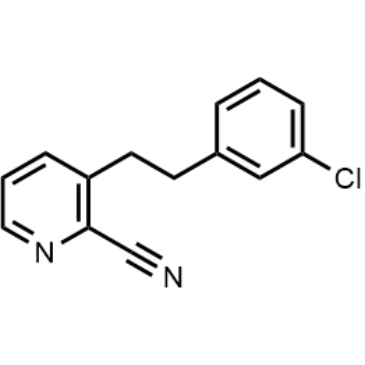 3-(3-Chlorophenethyl)picolinonitrile|CS-0359492
