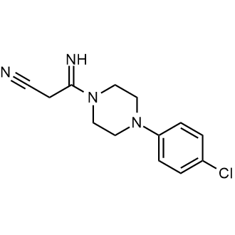 3-(4-(4-Chlorophenyl)piperazin-1-yl)-3-iminopropanenitrile|CS-0359502