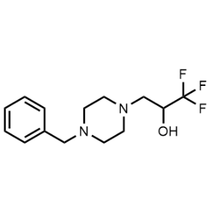 3-(4-Benzylpiperazin-1-yl)-1,1,1-trifluoropropan-2-ol|CS-0359513