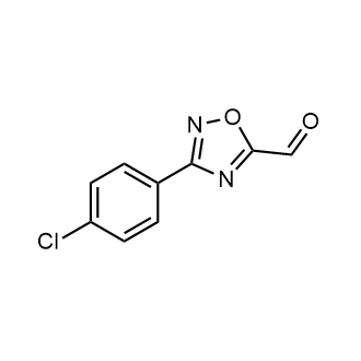 3-(4-Chlorophenyl)-1,2,4-oxadiazole-5-carbaldehyde|CS-0359525