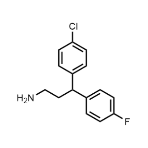 3-(4-Chlorophenyl)-3-(4-fluorophenyl)propan-1-amine|CS-0359529