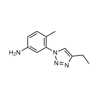 3-(4-Ethyl-1H-1,2,3-triazol-1-yl)-4-methylaniline|CS-0359536