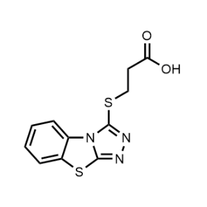 3-(Benzo[4,5]thiazolo[2,3-c][1,2,4]triazol-3-ylthio)propanoic acid|CS-0359590