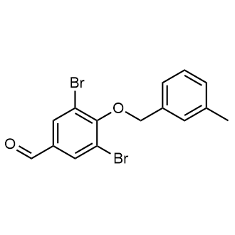 3,5-Dibromo-4-((3-methylbenzyl)oxy)benzaldehyde|CS-0359679