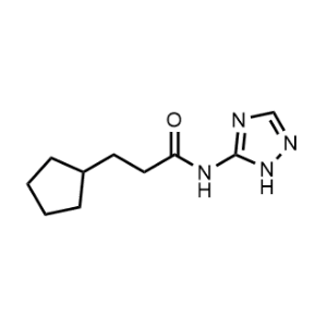 3-Cyclopentyl-N-(1H-1,2,4-triazol-5-yl)propanamide|CS-0359838