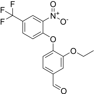 3-Ethoxy-4-(2-nitro-4-(trifluoromethyl)phenoxy)benzaldehyde|CS-0359845