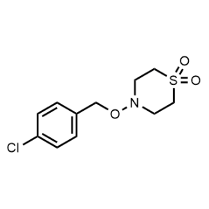 4-((4-Chlorobenzyl)oxy)thiomorpholine 1,1-dioxide|CS-0359983