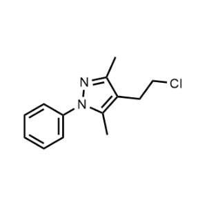 4-(2-Chloroethyl)-3,5-dimethyl-1-phenyl-1H-pyrazole|CS-0360036
