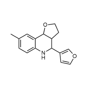 4-(3-Furanyl)-2,3,3a,4,5,9b-hexahydro-8-methylfuro[3,2-c]quinoline|CS-0360169