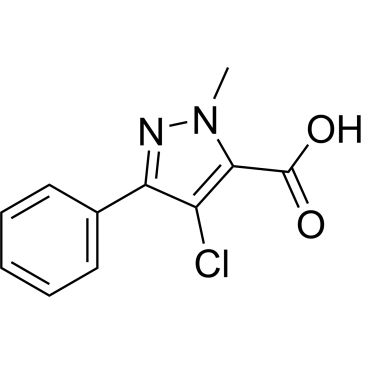 4-Chloro-1-methyl-3-phenyl-1H-pyrazole-5-carboxylic acid|CS-0360330