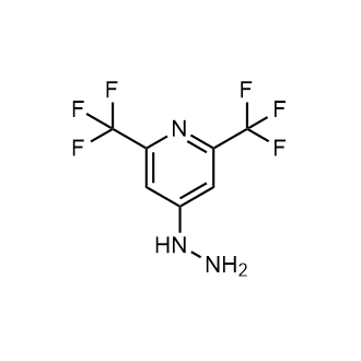 4-Hydrazinyl-2,6-bis(trifluoromethyl)pyridine|CS-0360412