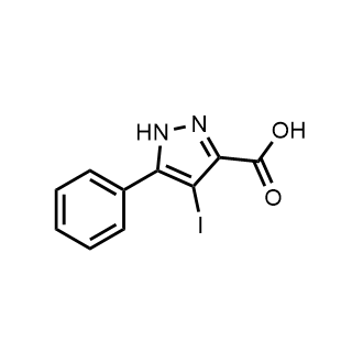 4-Iodo-5-phenyl-1H-pyrazole-3-carboxylic acid|CS-0360426