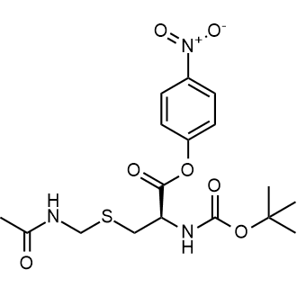 4-Nitrophenyl S-(acetamidomethyl)-N-(tert-butoxycarbonyl)-L-cysteinate|CS-0360478