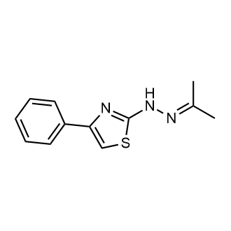 4-Phenyl-2-(2-(propan-2-ylidene)hydrazinyl)thiazole|CS-0360499