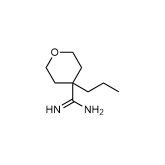 4-Propyltetrahydro-2H-pyran-4-carboximidamide|CS-0360504
