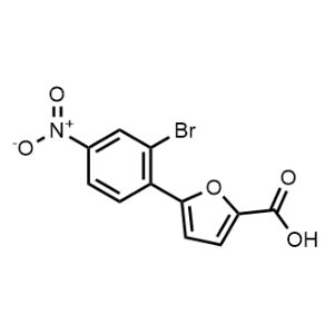 5-(2-Bromo-4-nitrophenyl)furan-2-carboxylic acid|CS-0360544