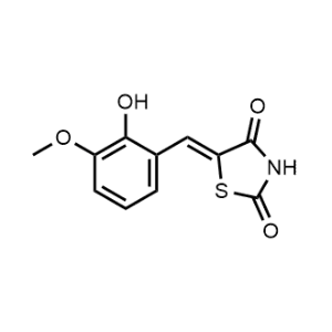 5-[(2-Hydroxy-3-methoxyphenyl)methylene]-2,4-thiazolidinedione|CS-0360653