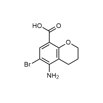 5-Amino-6-bromo-3,4-dihydro-2H-1-benzopyran-8-carboxylic acid|CS-0360694