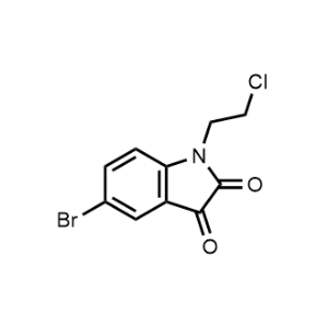 5-Bromo-1-(2-chloroethyl)indoline-2,3-dione|CS-0360706