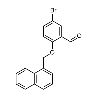 5-Bromo-2-(naphthalen-1-ylmethoxy)benzaldehyde|CS-0360714
