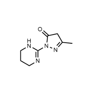 5-Methyl-2-(1,4,5,6-tetrahydropyrimidin-2-yl)-2,4-dihydro-3H-pyrazol-3-one|CS-0360814