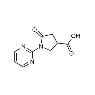 5-Oxo-1-(pyrimidin-2-yl)pyrrolidine-3-carboxylic acid|CS-0360847