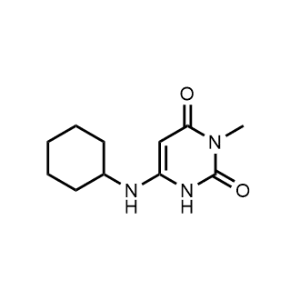 6-(Cyclohexylamino)-3-methylpyrimidine-2,4(1H,3H)-dione|CS-0360908