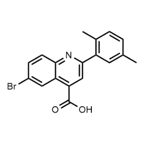 6-Bromo-2-(2,5-dimethylphenyl)quinoline-4-carboxylic acid|CS-0360965