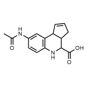 8-Acetamido-3a,4,5,9b-tetrahydro-3H-cyclopenta[c]quinoline-4-carboxylic acid|CS-0361133