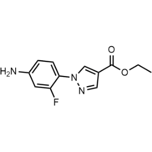 Ethyl 1-(4-amino-2-fluorophenyl)-1H-pyrazole-4-carboxylate|CS-0361340