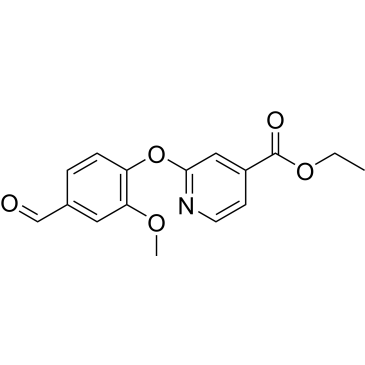 Ethyl 2-(4-formyl-2-methoxyphenoxy)isonicotinate|CS-0361410