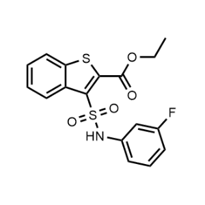Ethyl 3-(N-(3-fluorophenyl)sulfamoyl)benzo[b]thiophene-2-carboxylate|CS-0361502