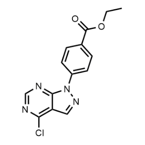 Ethyl 4-(4-chloro-1H-pyrazolo[3,4-d]pyrimidin-1-yl)benzoate|CS-0361544