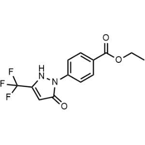 Ethyl 4-(5-oxo-3-(trifluoromethyl)-2,5-dihydro-1H-pyrazol-1-yl)benzoate|CS-0361546