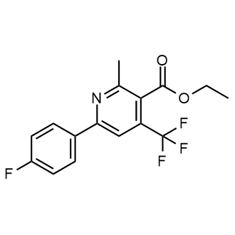 Ethyl 6-(4-fluorophenyl)-2-methyl-4-(trifluoromethyl)nicotinate|CS-0361601