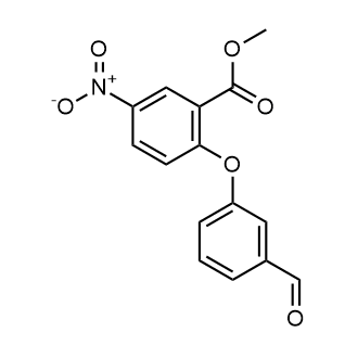 Methyl 2-(3-formylphenoxy)-5-nitrobenzoate|CS-0361732