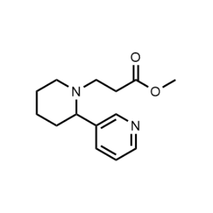 Methyl 3-(2-(pyridin-3-yl)piperidin-1-yl)propanoate|CS-0361787
