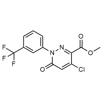 Methyl 4-chloro-6-oxo-1-(3-(trifluoromethyl)phenyl)-1,6-dihydropyridazine-3-carboxylate|CS-0361864