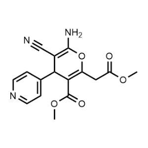 Methyl 6-amino-5-cyano-2-(2-methoxy-2-oxoethyl)-4-(pyridin-4-yl)-4H-pyran-3-carboxylate|CS-0361906