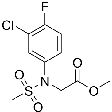 Methyl N-(3-chloro-4-fluorophenyl)-N-(methylsulfonyl)glycinate|CS-0361942
