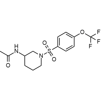 N-(1-((4-(trifluoromethoxy)phenyl)sulfonyl)piperidin-3-yl)acetamide|CS-0361995