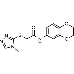 N-(2,3-dihydrobenzo[b][1,4]dioxin-6-yl)-2-((4-methyl-4H-1,2,4-triazol-3-yl)thio)acetamide|CS-0362028