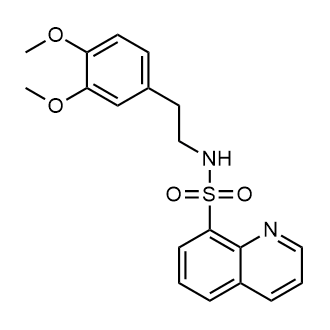 N-(3,4-dimethoxyphenethyl)quinoline-8-sulfonamide|CS-0362149