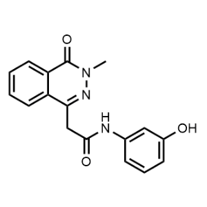 N-(3-hydroxyphenyl)-2-(3-methyl-4-oxo-3,4-dihydrophthalazin-1-yl)acetamide|CS-0362194