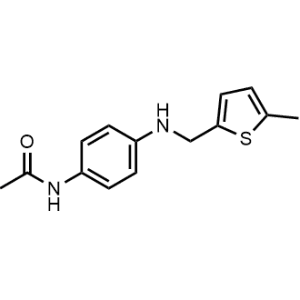 N-(4-(((5-methylthiophen-2-yl)methyl)amino)phenyl)acetamide|CS-0362204