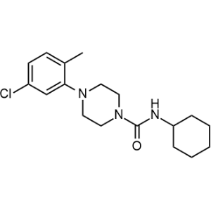 4-(5-Chloro-2-methylphenyl)-N-cyclohexyl-1-piperazinecarboxamide|CS-0362216