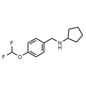 N-(4-(difluoromethoxy)benzyl)cyclopentanamine|CS-0362220