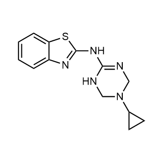 N-(5-cyclopropyl-1,4,5,6-tetrahydro-1,3,5-triazin-2-yl)benzo[d]thiazol-2-amine|CS-0362342