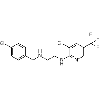 N1-(3-chloro-5-(trifluoromethyl)pyridin-2-yl)-N2-(4-chlorobenzyl)ethane-1,2-diamine|CS-0362436